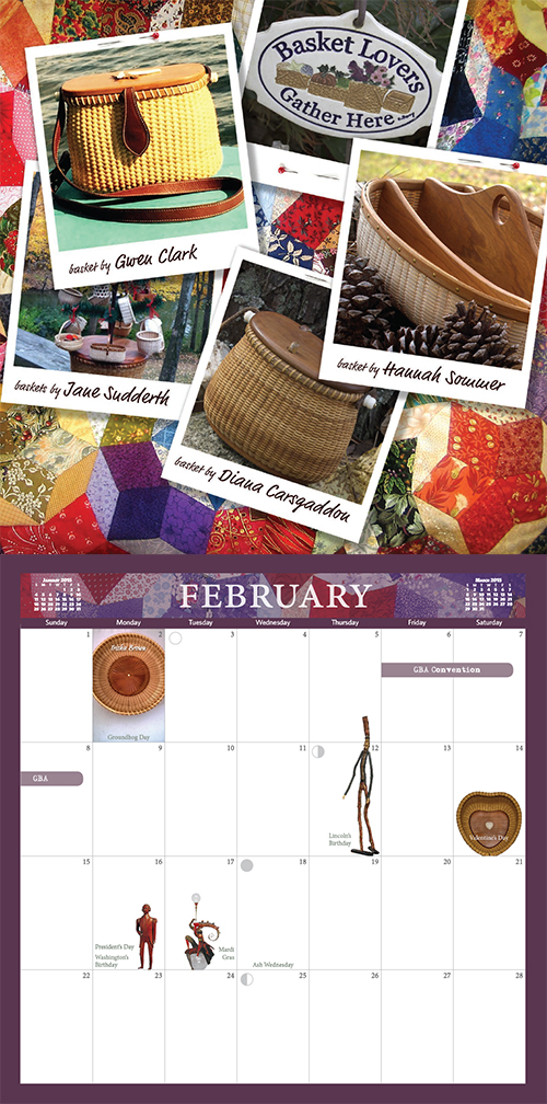 The Cottage Girls 2015 Calendar: February