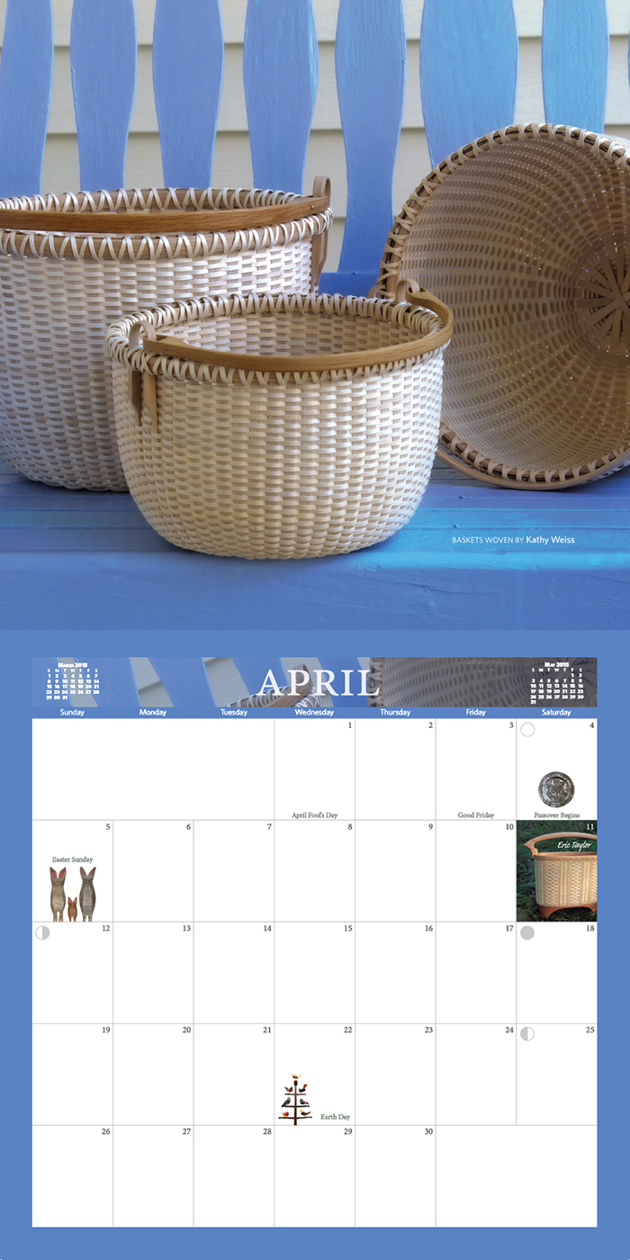 The Cottage Girls 2015 Calendar: April
