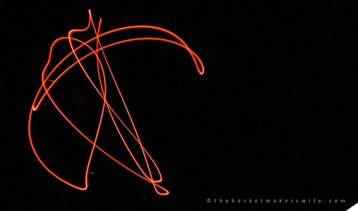 art-walk-night-lights-ben-bow-arrow