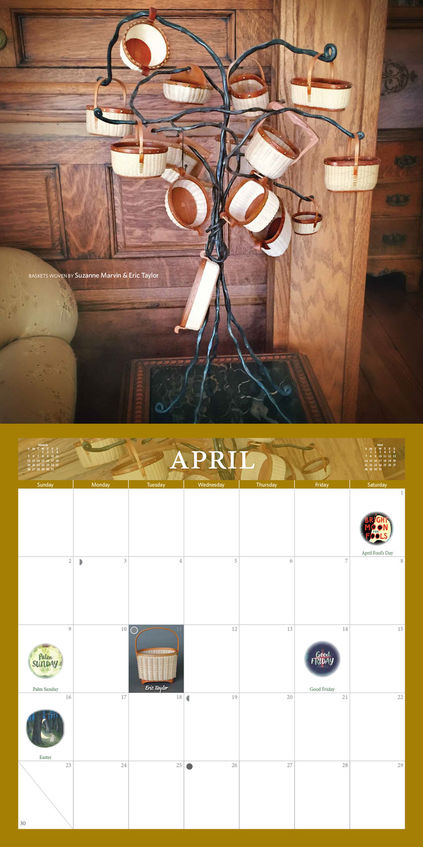 April’s Calendar Girl: Suzanne of the Basket Cottage